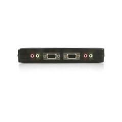 StarTech.com Kit Switch KVM USB con audio e cavi 4 porte, colore nero SV411KUSB
