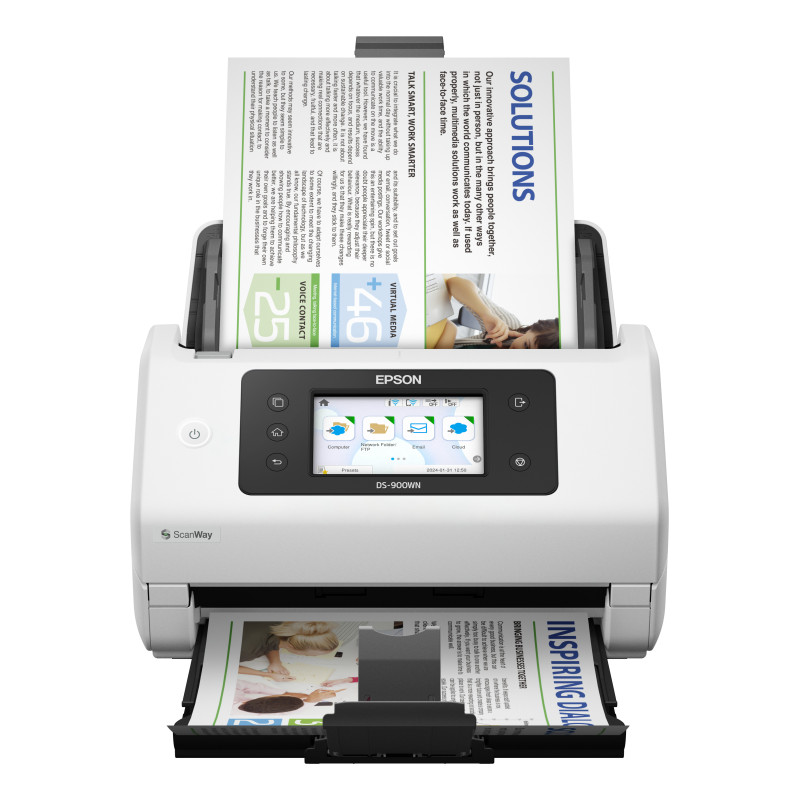 Epson WorkForce DS-900WN Scanner a foglio 600 x 600 DPI A4 Bianco Epson WorkForce DS-900WN Scanner a foglio 600 x 600 DPI A4 Bianco