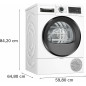 Bosch Serie 6 WQG233C0IT Asciugatrice a pompa di calore 8 kg Classe A+++ Bosch Serie 6 WQG233C0IT Asciugatrice a pompa di calore 8 kg Classe A+++