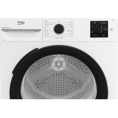 Beko BMTAM93EB 9kg, Classe D, linea estetica NX, Display digitale, colore bianco, oblò nero