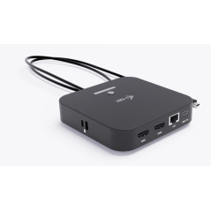 i-tec USB-C Dual HDMI Docking Station with Power Delivery 100 W