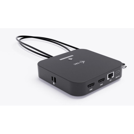 i-tec USB-C Dual HDMI Docking Station with Power Delivery 100 W