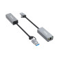 Equip Adattatore di rete da USB-C a 2,5 Gigabit Ethernet (USB-C+A)