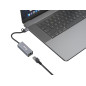 Equip Adattatore di rete da USB-C a 2,5 Gigabit Ethernet (USB-C+A)