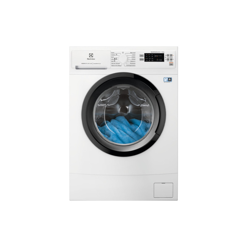 Electrolux SensiCare 600 EW6S526B lavatrice Caricamento frontale 6 kg 1200 Giri/min Argento, Bianco Electrolux SensiCare 600 EW6S526B lavatrice Caricamento frontale 6 kg 1200 Giri/min Argento, Bianco