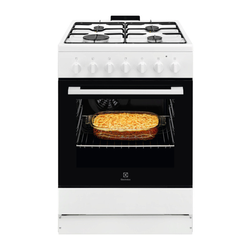 Electrolux LKK620010W Cucina A Elettrico Gas Bianco