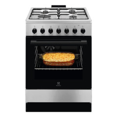 Electrolux LKK620010X Cucina A Elettrico Gas Acciaio inox