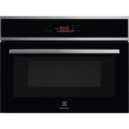 Electrolux EVM8E08X Nero Microonde con grill Da incasso 49 L 1000 W