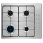Electrolux EGS6404SX Acciaio inox Da incasso 60 cm Gas 4 Fornello(i)