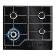 Electrolux EGM6343YAK Nero Da incasso 59 cm Gas 4 Fornello(i)