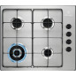 Electrolux Serie 300 EGS6414X Acciaio inox Da incasso 60 cm Gas 4 Fornello(i)