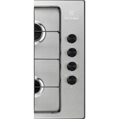 Electrolux Serie 300 EGS6414X Acciaio inox Da incasso 60 cm Gas 4 Fornello(i)