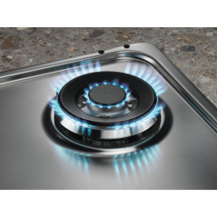 Electrolux Serie 300 EGS6414X Acciaio inox Da incasso 60 cm Gas 4 Fornello(i)
