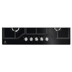 Electrolux EGG7536K Nero Da incasso 74 cm Gas 5 Fornello(i)