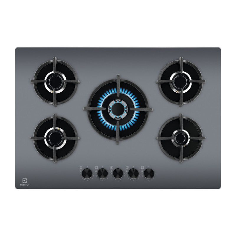 Electrolux EGG75372M Specchio Da incasso 75 cm Gas 5 Fornello(i)