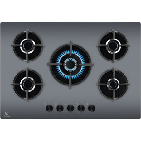 Electrolux EGG75372M Specchio Da incasso 75 cm Gas 5 Fornello(i)