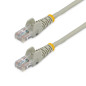 StarTech.com Cavo di Rete da 10m Grigio Cat5e Ethernet RJ45 Antigroviglio 45PAT10MGR