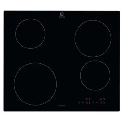 Electrolux Serie 300 EIB60424CK Nero Da incasso 60 cm Piano cottura a induzione 4 Fornello(i)