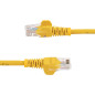 StarTech.com Cavo di rete CAT 5e - Cavo Patch Ethernet RJ45 UTP Giallo da 2m antigroviglio 45PAT2MYL