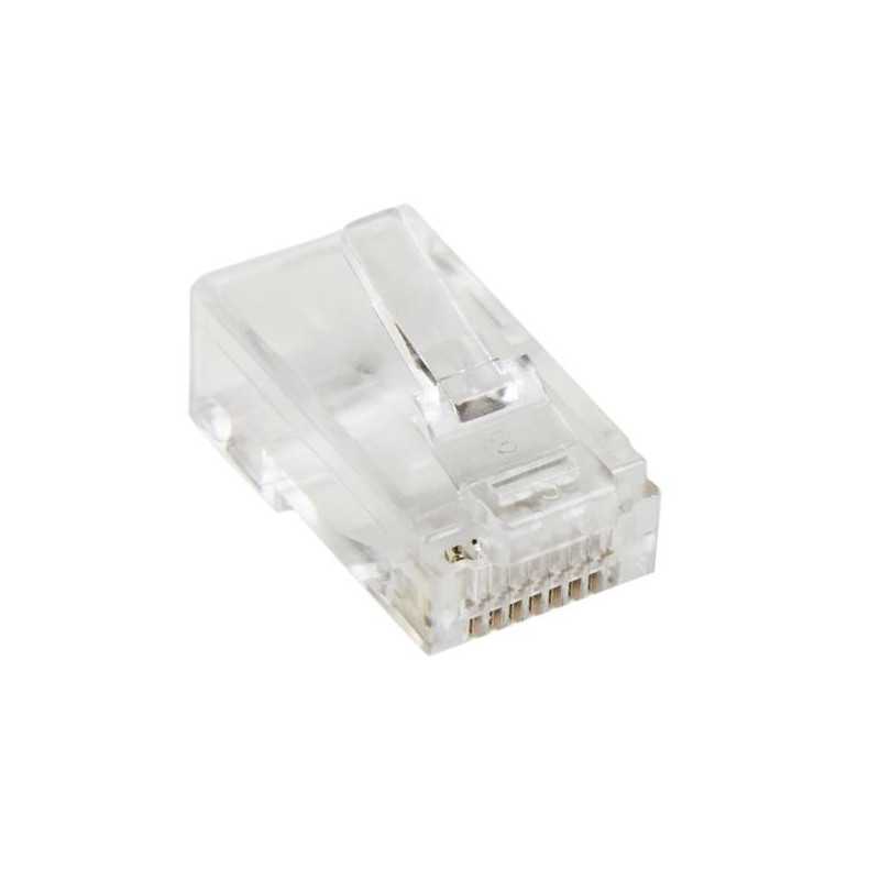 StarTech.com Connettore modulare a treccia RJ45 Cat5e - Confezione da 50 CRJ4550PK