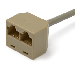StarTech.com Cavo Adattatore sdoppiatore RJ45 2 a 1 - F/M RJ45SPLITTER