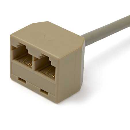 StarTech.com Cavo Adattatore sdoppiatore RJ45 2 a 1 - F/M RJ45SPLITTER