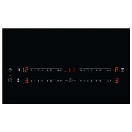 Electrolux Serie 600 LIL83441 Nero Superficie piana 78 cm Piano cottura a induzione 4 Fornello(i)