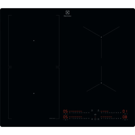 Electrolux Serie 700 KIS62453I Nero Da incasso 58 cm Piano cottura a induzione 4 Fornello(i)