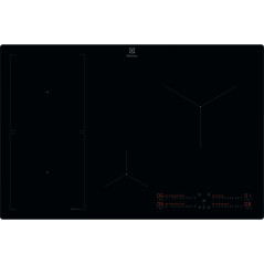 Electrolux Serie 700 KIS82453I Nero Da incasso 77 cm Piano cottura a induzione 4 Fornello(i)