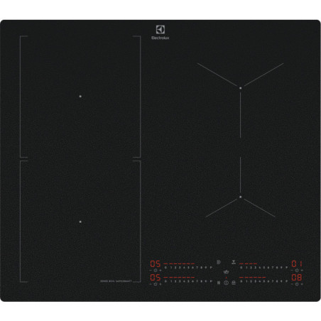 Electrolux Serie 700 KIS62453IZ Nero Da incasso 58 cm Piano cottura a induzione 4 Fornello(i)