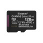 Kingston Technology 128GB microSDXC Canvas Select Plus Gen3 150MB/s A1 (Adattatore SD incluso) SDCS3/128GB