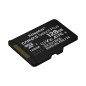 Kingston Technology 128GB microSDXC Canvas Select Plus Gen3 150MB/s A1 (Adattatore SD incluso) SDCS3/128GB