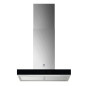 Electrolux LFT826X Cappa aspirante a parete Nero, Acciaio inox A 600 m³/h