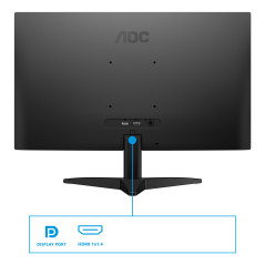 AOC 24B36X Monitor PC 60,5 cm (23.8") 1920 x 1080 Pixel Full HD LED Nero