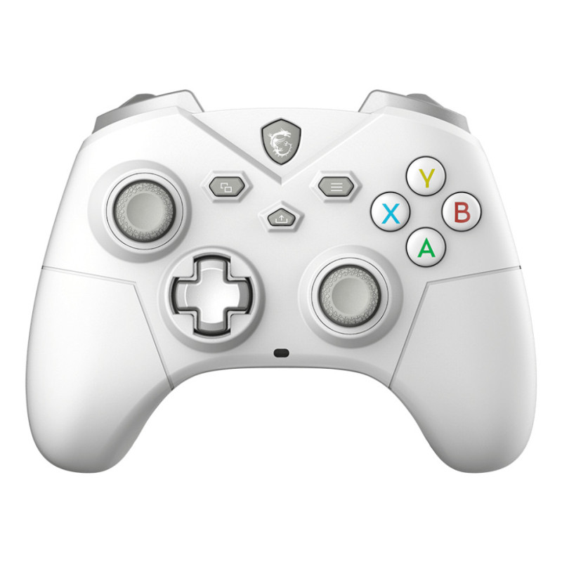 MSI FORCE GC300 WIRELESS WHITE Bianco USB 2.0 Gamepad Analogico PC