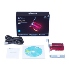 TP-Link TX401 scheda di rete e adattatore Interno Ethernet 10000 Mbit s