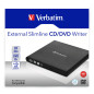Verbatim Slimline CD/DVD lettore di disco ottico DVD-RW Nero 98938
