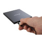 Verbatim External Slimline lettore di disco ottico Blu-Ray RW Nero 43890