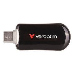 Verbatim 30224 unità flash USB 64 GB USB tipo-C 3.2 Gen 1 (3.1 Gen 1) Nero