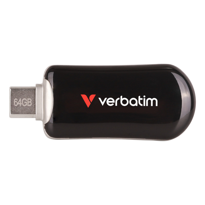 Verbatim 30224 unità flash USB 64 GB USB tipo-C 3.2 Gen 1 (3.1 Gen 1) Nero