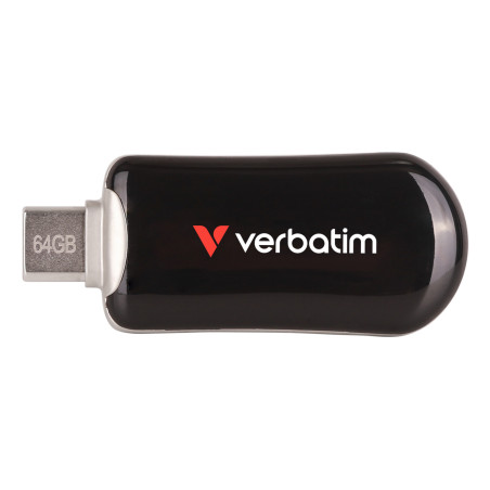 Verbatim 30224 unità flash USB 64 GB USB tipo-C 3.2 Gen 1 (3.1 Gen 1) Nero