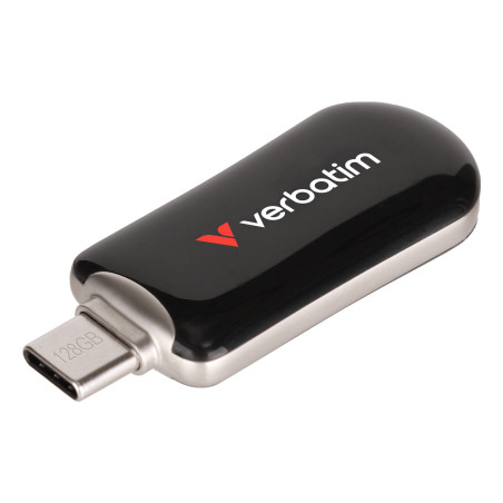 Verbatim 30225 unità flash USB 128 GB USB tipo-C 3.2 Gen 1 (3.1 Gen 1) Nero