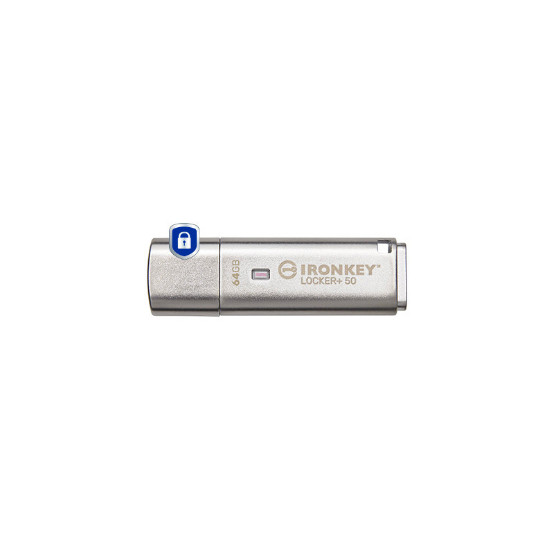 Kingston Technology IronKey 64GB IKLP50 AES USB, w/256bit Encryption