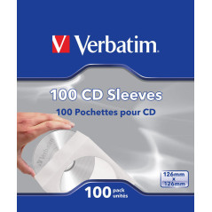 Verbatim 100 custodie per CD (carta)
