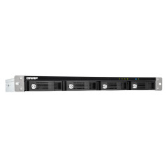 QNAP TR-004U contenitore di unità di archiviazione Box esterno HDD SSD Nero, Grigio 2.5 3.5"