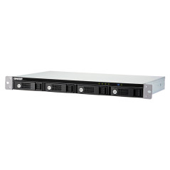 QNAP TR-004U contenitore di unità di archiviazione Box esterno HDD SSD Nero, Grigio 2.5 3.5"