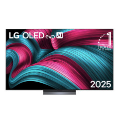 LG OLED evo AI OLED77C55LA TV Serie C5 77'' 4K, α9 Gen8, Brightness Booster, 40W, 4 HDMI, VRR 144Hz, Smart TV WebOS 25