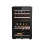 Haier Wine Bank 50 Serie 7 HWS42GDAU1 Cantinetta vino con compressore Libera installazione Nero 42 bottiglia/bottiglie Haier Wine Bank 50 Serie 7 HWS42GDAU1 Cantinetta vino con compressore Libera installazione Nero 42 bottiglia/bottiglie
