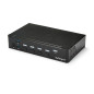StarTech.com Switch Commutatore KVM SV431HDU3A2 a 4 Porte HDMI con Hub USB 3.0 - 1080p StarTech.com Switch Commutatore KVM SV431HDU3A2 a 4 Porte HDMI con Hub USB 3.0 - 1080p