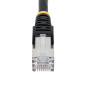 StarTech.com Cavo Ethernet CAT 6a - 5m - Nero - Cavo di rete LAN Low Smoke Zero Halogen (LSZH) - 10GbE 500MH NLBK-5M-CAT6A-PATCH